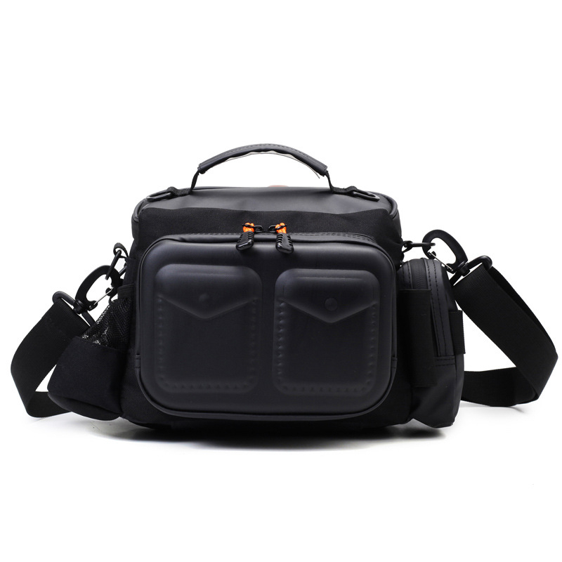 Geantă de talie pentru bărbați – material Oxford, rezistentă la abraziune, pentru călătorii de agrement, compatibilă cu laptop de 10 inch