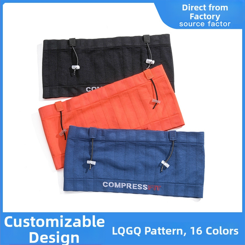 NIPING Geantă de talie sport pentru bărbați – cu capacitate mare, Nylon, pentru telefon și chei, respirabilă, ultra-ușoară, antibacteriană, rezistentă, pentru activități în aer liber