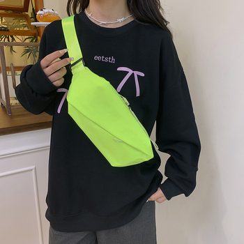 Geantă de piept pentru bărbați, stil urban minimalist, nailon, rezistentă, buzunar pentru laptop de 8 inci