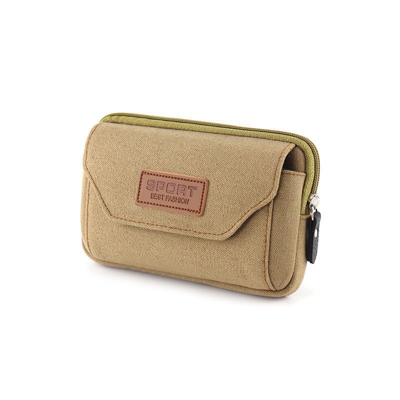 Geantă de talie pentru telefon pentru bărbați, cu curea, multifuncțională, orientare orizontală și verticală, pentru călătorii de agrement