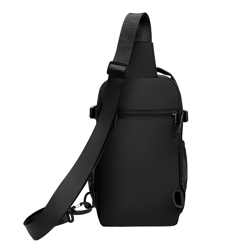 Geantă torace pentru bărbați, stil unisex, țesătură Oxford, căptușeală din poliester, Primăvara 2025