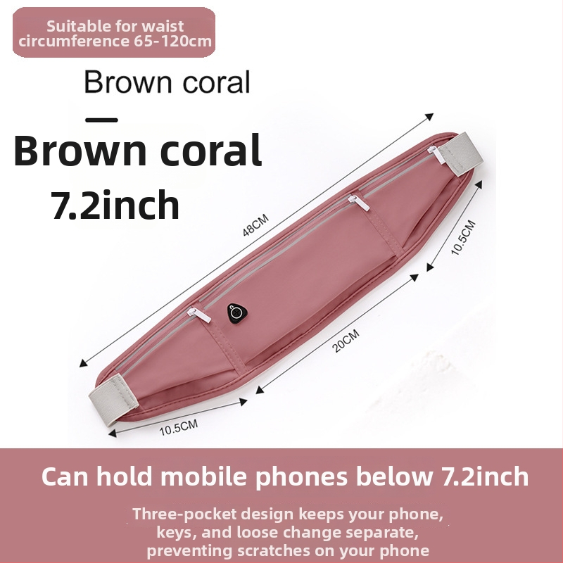 HOWNEW Geantă de talie din Lycra – Respirabilă, Rezistentă la apă, Ultra-ușoară, Anti-furt – Unisex