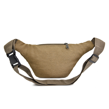 Pungă de talie pentru sport, din pânză, model solid, căptușeală din poliester, pentru activități în aer liber