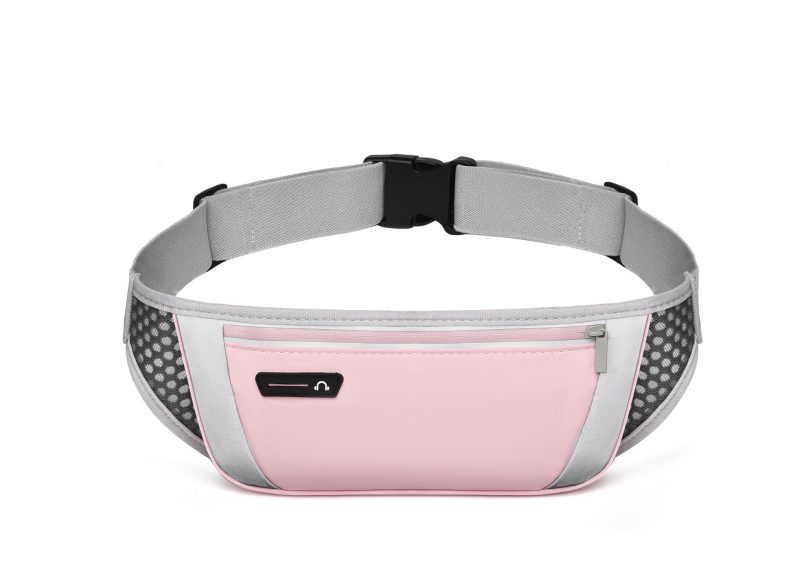 Borsetă de talie pentru telefon – alergare, ciclism și drumeții – PU, respirabilă, impermeabilă, ultraușoară, capacitate pentru telefon de 7,5 inch, crossbody