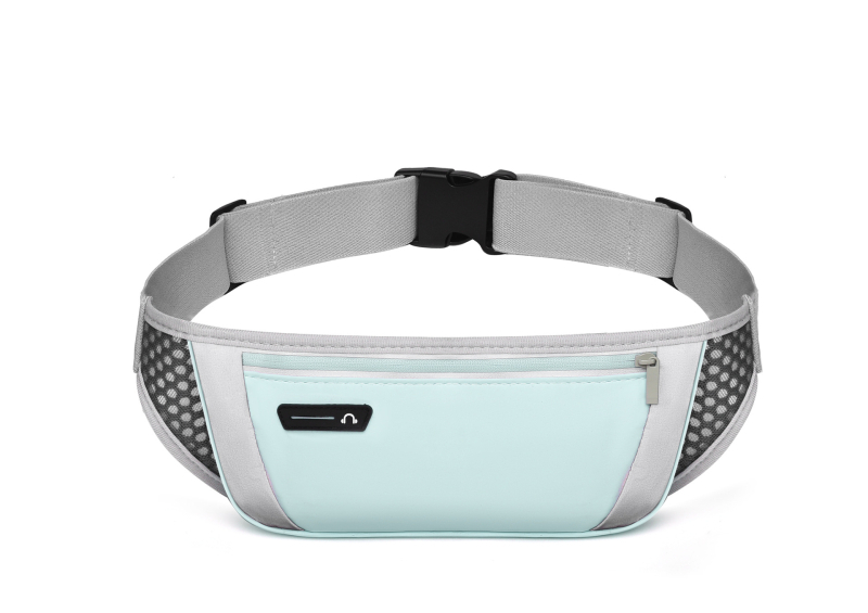 Borsetă de talie pentru telefon – alergare, ciclism și drumeții – PU, respirabilă, impermeabilă, ultraușoară, capacitate pentru telefon de 7,5 inch, crossbody