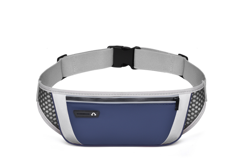 Borsetă de talie pentru telefon – alergare, ciclism și drumeții – PU, respirabilă, impermeabilă, ultraușoară, capacitate pentru telefon de 7,5 inch, crossbody