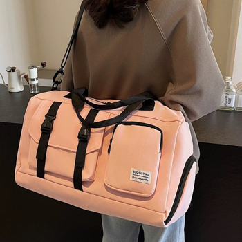 Geantă de sport pentru călătorii cu compartiment uscat–umed, impermeabilă, capacitate 20-35 L, material Oxford, unisex