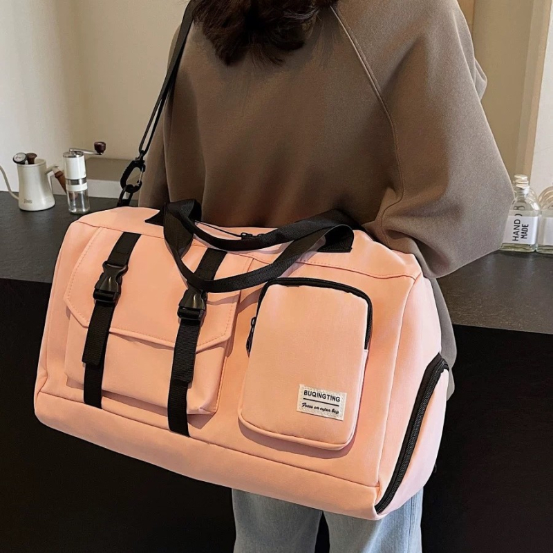 Geantă de sport pentru călătorii cu compartiment uscat–umed, impermeabilă, capacitate 20-35 L, material Oxford, unisex