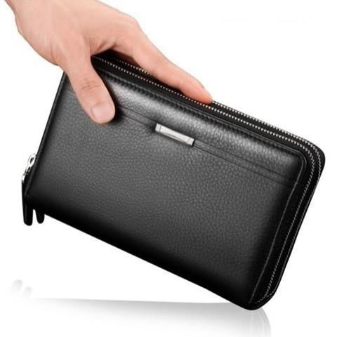 Muški clutch torba od PU kože, prozračna, vodootporna, antibakterijska, proširiva