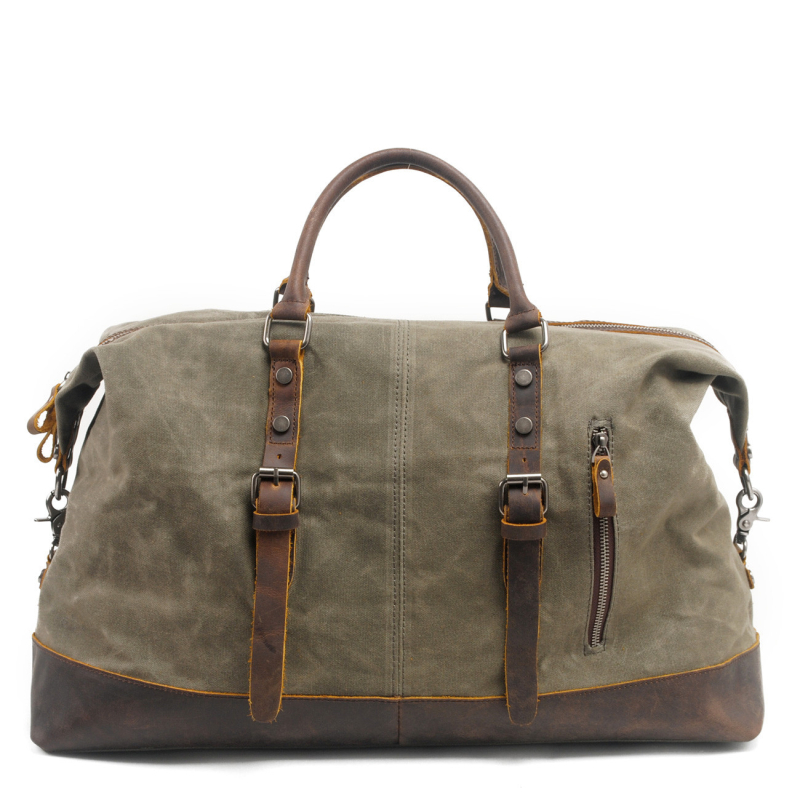 Muchuan 36–55L muška putna torba od platna s voskom, vodootporna, prozračna, otporno na habanje, model 831-2, preko ramena