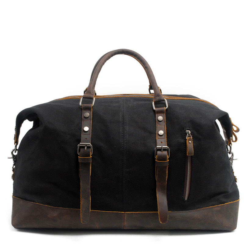 Muchuan 36–55L muška putna torba od platna s voskom, vodootporna, prozračna, otporno na habanje, model 831-2, preko ramena
