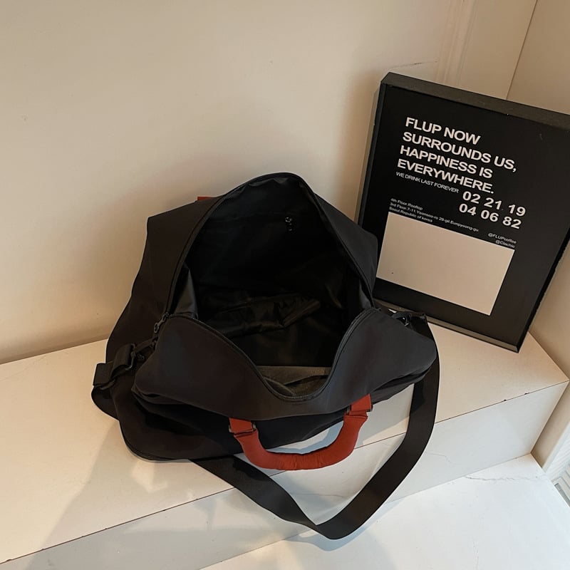 Putna torba za putovanje, velikog kapaciteta, proširiva, lagana, crossbody remen, poliester