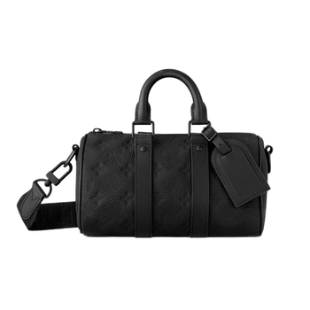 Muška crossbody torba od prave kože, s kanvasom podstavom, prozračna i proširiva (Prava koža; Koža prveg sloja; Kanvas podstava; Prozračna; Proširiva)