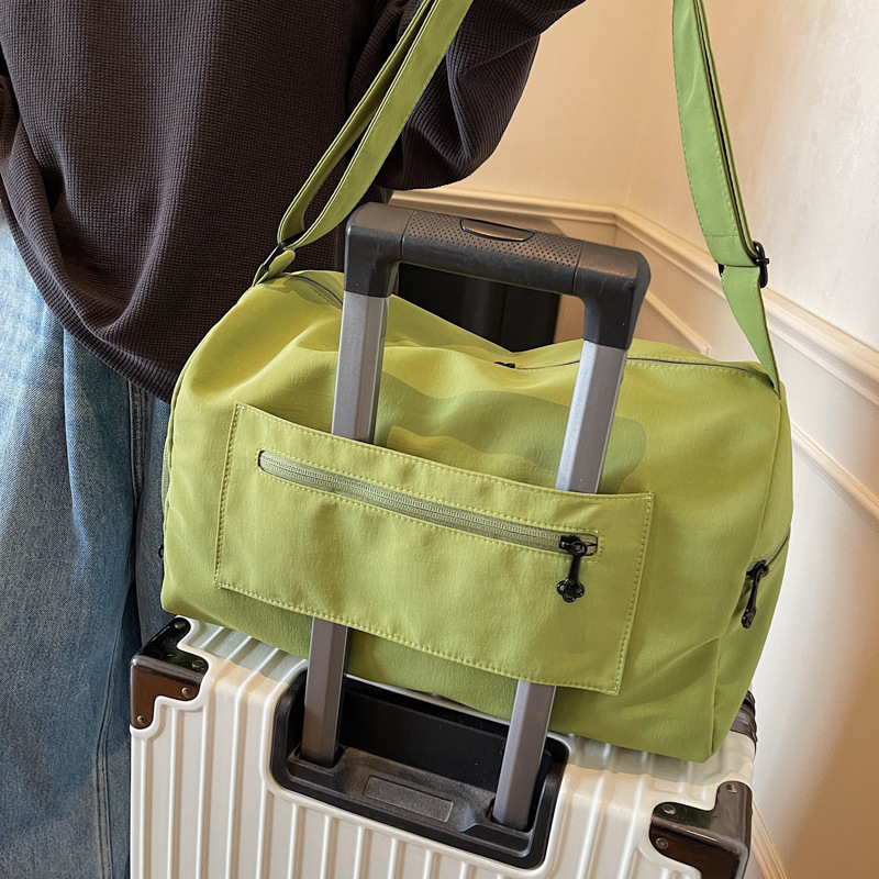 Športová taška s oddelením suchého a mokrého pre plávanie, crossbody popruh, unisex, 20–35 L, Oxford látka