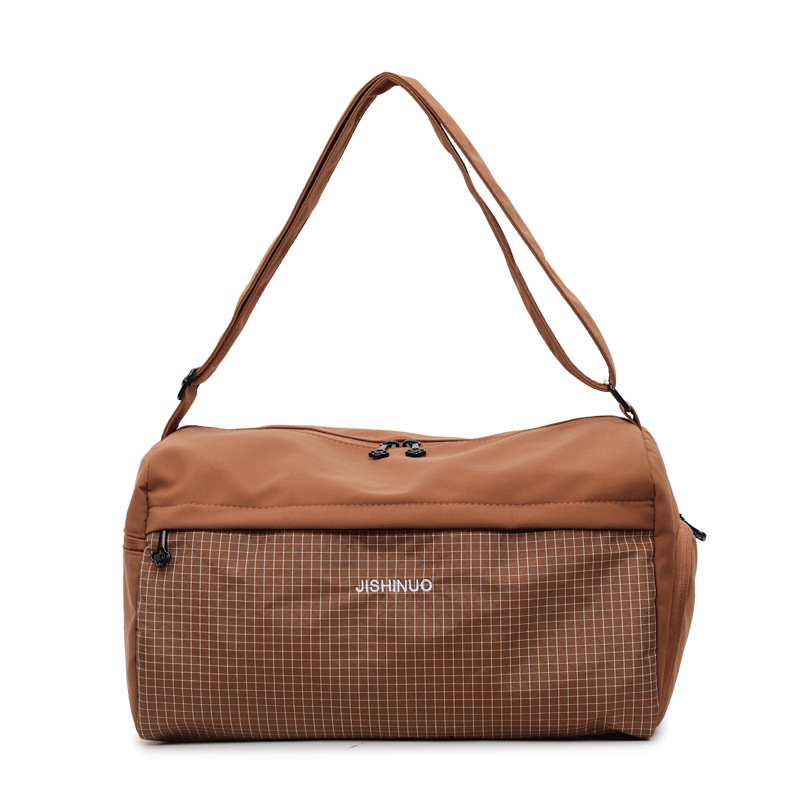 Športová taška s oddelením suchého a mokrého pre plávanie, crossbody popruh, unisex, 20–35 L, Oxford látka