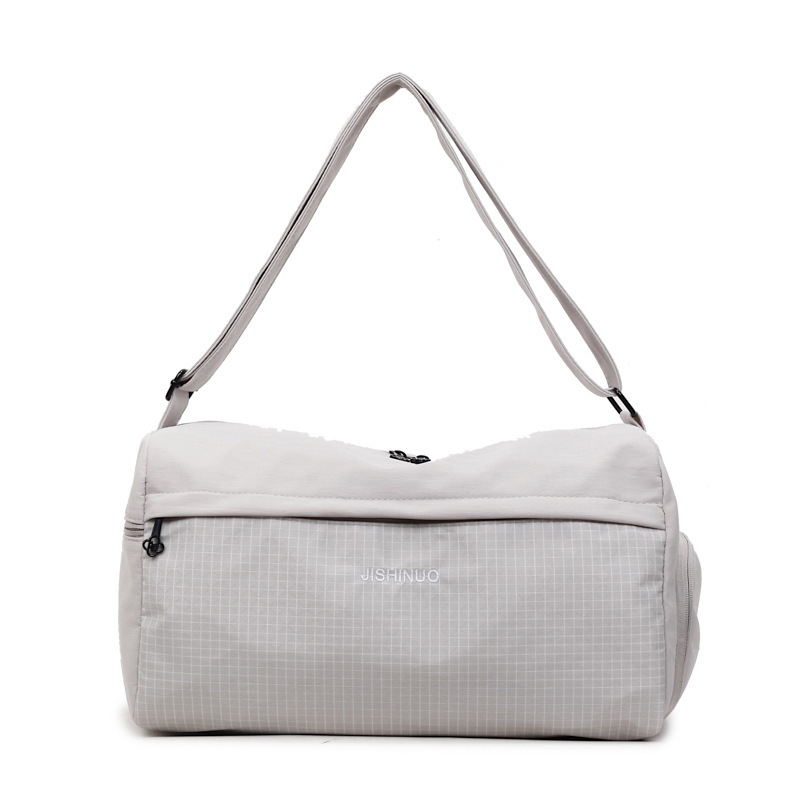 Športová taška s oddelením suchého a mokrého pre plávanie, crossbody popruh, unisex, 20–35 L, Oxford látka