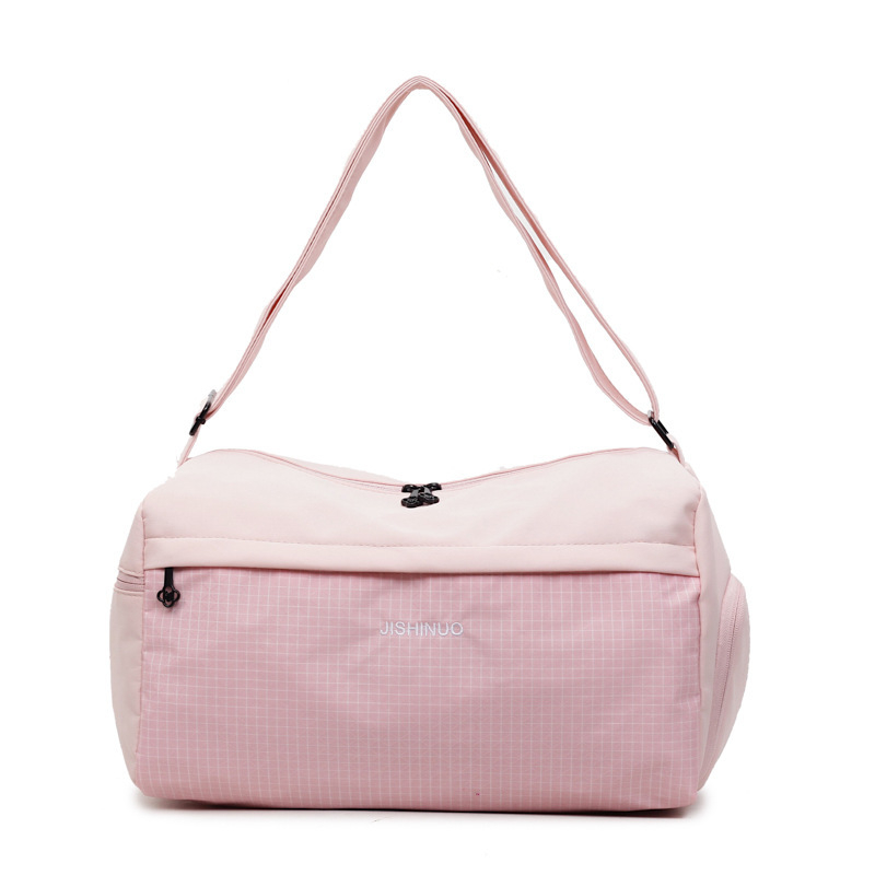Športová taška s oddelením suchého a mokrého pre plávanie, crossbody popruh, unisex, 20–35 L, Oxford látka