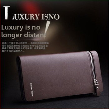 Pánsky clutch – PU koža, mestská jednoduchosť, odolnosť voči opotrebeniu, Značka: curewe kerien