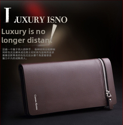 Pánsky clutch – PU koža, mestská jednoduchosť, odolnosť voči opotrebeniu, Značka: curewe kerien