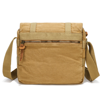 Muška crossbody torba od platna — urbanog jednostavnog stila, platno, otpornost na habanje, podstava: poliester-pamuk, Cool Craftsman.
