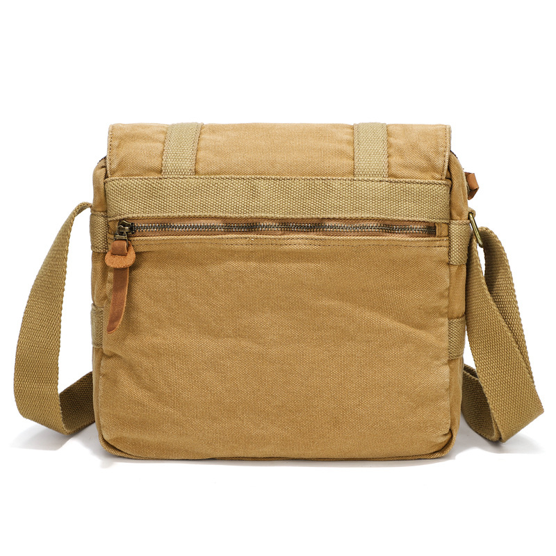 Muška crossbody torba od platna — urbanog jednostavnog stila, platno, otpornost na habanje, podstava: poliester-pamuk, Cool Craftsman.