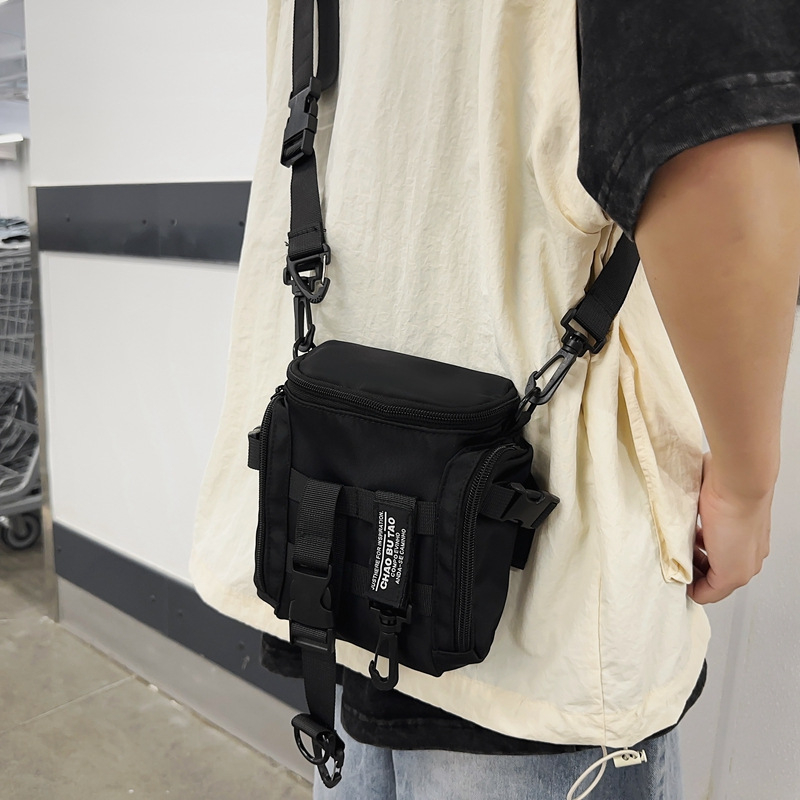 Muška crossbody torba – ulični stil, najlon, otpornost na habanje, podstava od poliestera, slobodno vrijeme putovanja
