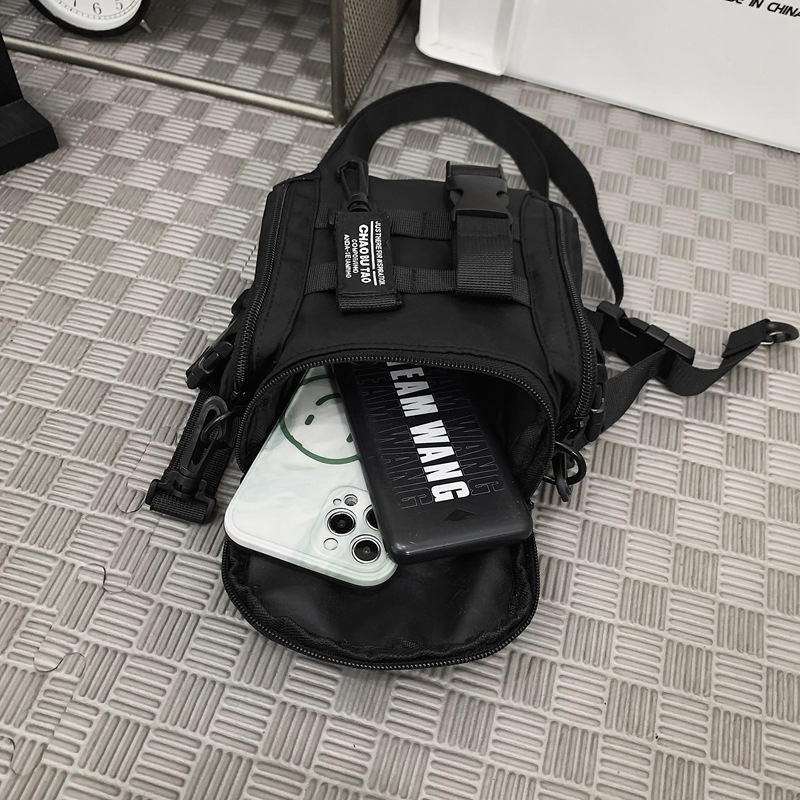 Muška crossbody torba – ulični stil, najlon, otpornost na habanje, podstava od poliestera, slobodno vrijeme putovanja