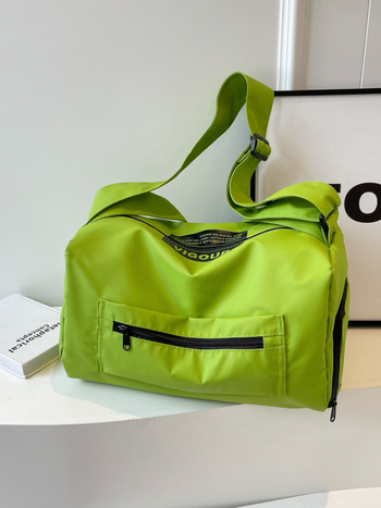 Uniszex edzőtáska, 20–35L, Oxford szövet, ultrakönnyű, száraz–nedves elválasztás, utcai stílus