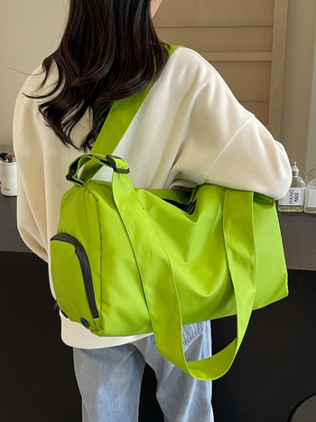 Uniszex edzőtáska, 20–35L, Oxford szövet, ultrakönnyű, száraz–nedves elválasztás, utcai stílus