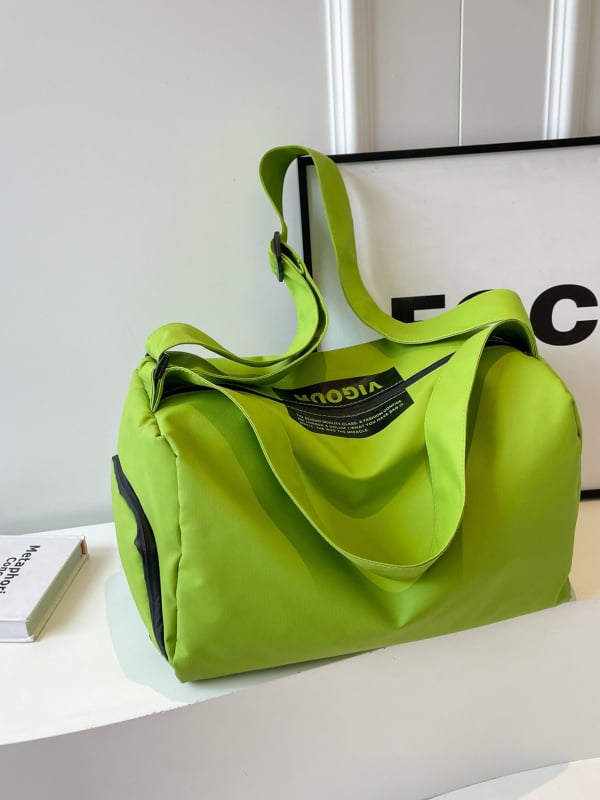 Uniszex edzőtáska, 20–35L, Oxford szövet, ultrakönnyű, száraz–nedves elválasztás, utcai stílus