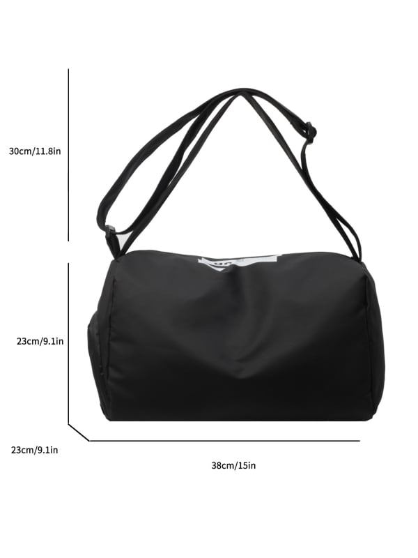 Uniszex edzőtáska, 20–35L, Oxford szövet, ultrakönnyű, száraz–nedves elválasztás, utcai stílus