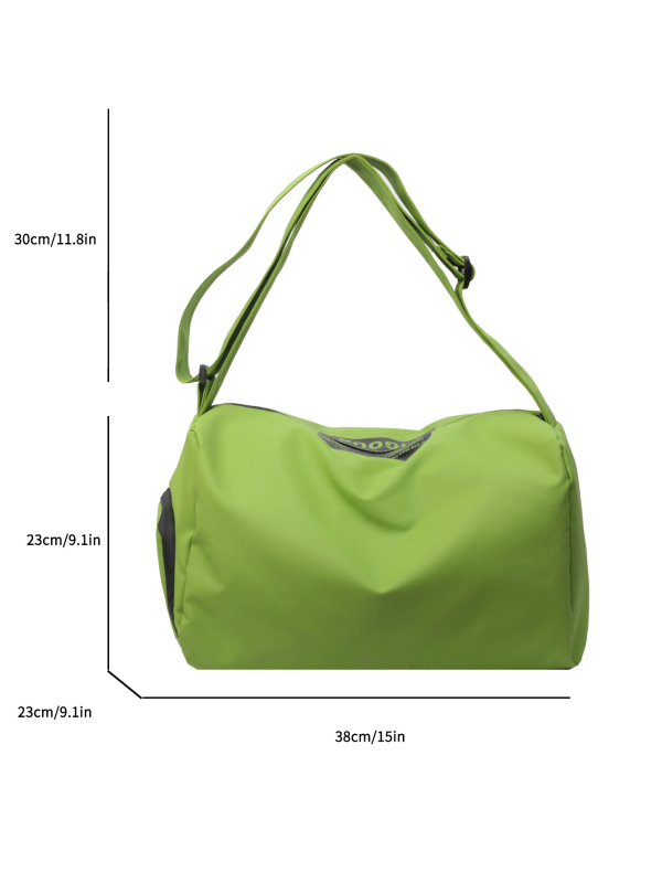 Uniszex edzőtáska, 20–35L, Oxford szövet, ultrakönnyű, száraz–nedves elválasztás, utcai stílus