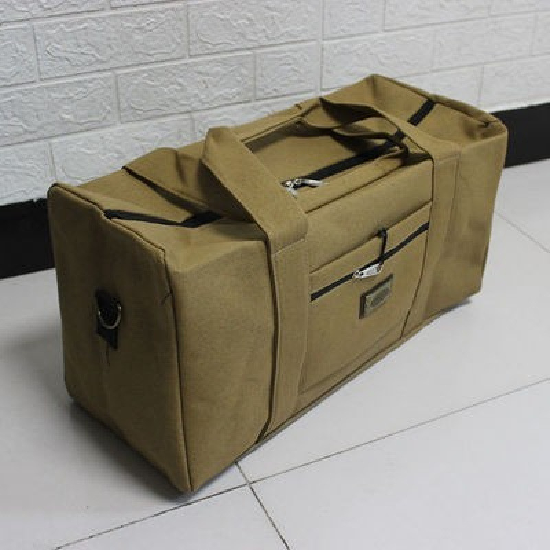 Canvas utazótáska, 20–35 L kapacitás, PU anyag, uniszex crossbody utazáshoz