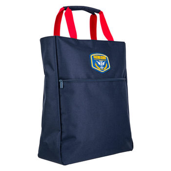 Diák tote táska könyvekhez | Deli márka, cipzár-stílus, űrlény-formájú, 0.4 kg, anyagvastagság 28 mm