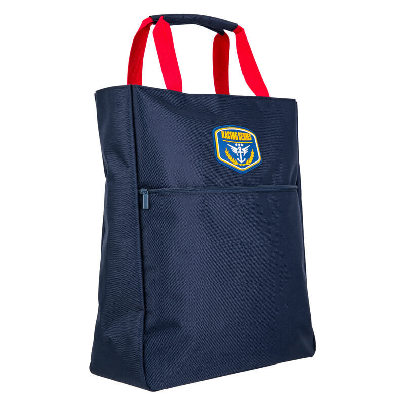 Diák tote táska könyvekhez | Deli márka, cipzár-stílus, űrlény-formájú, 0.4 kg, anyagvastagság 28 mm