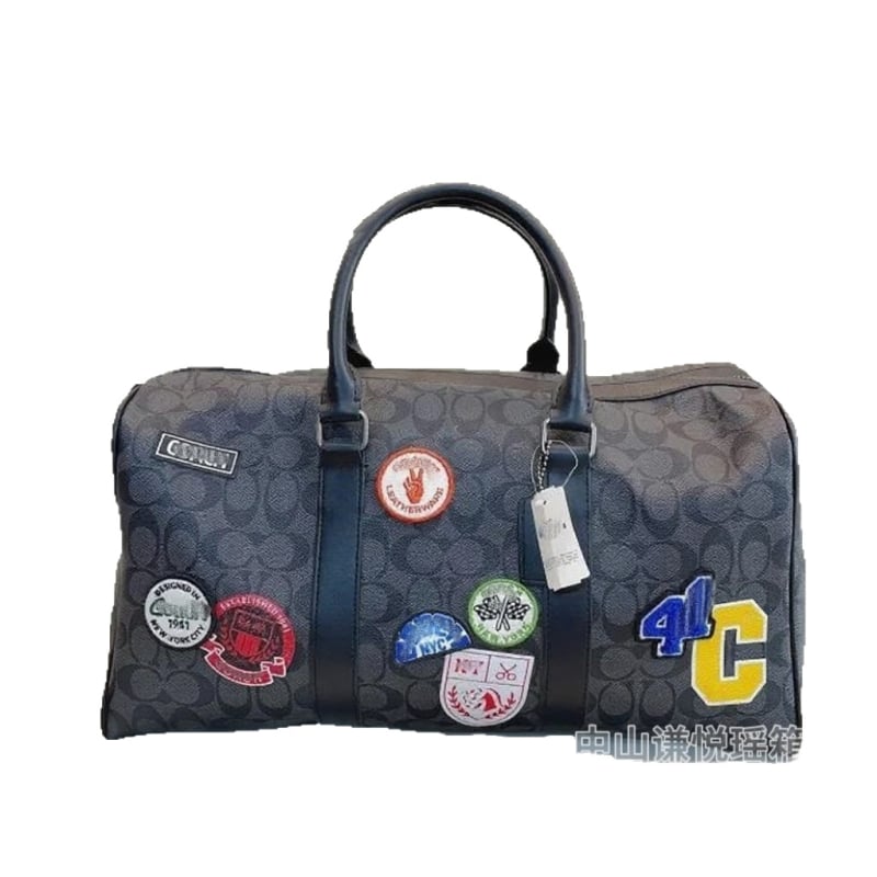 Utazótáska keresztpánttal - 20–35L kapacitás, valódi bőr első rétegéből, vízálló, poliészter bélés, Szabadidős utazási stílus