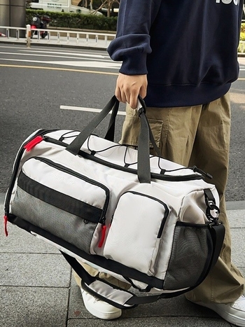 Dikaiero unisex utazótáska 20–35L, Oxford anyag, vízálló, nedves–száraz elkülönítés