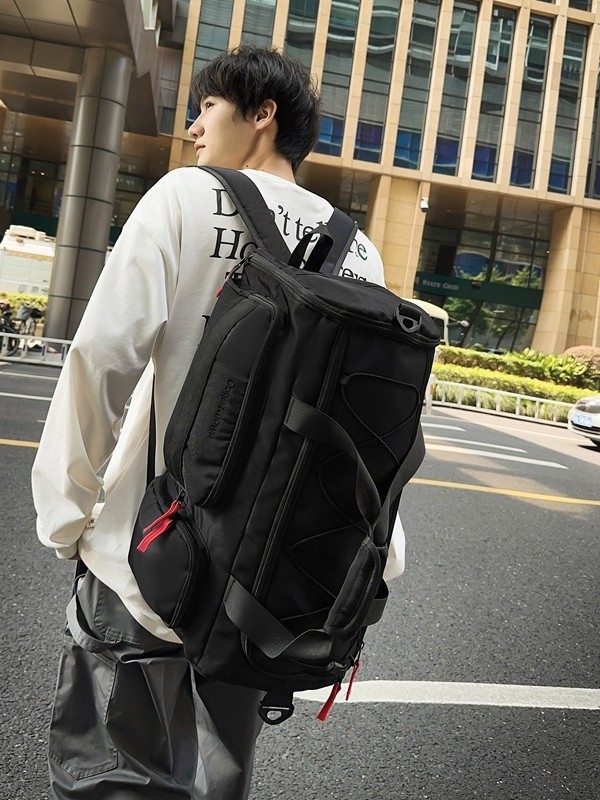 Dikaiero unisex utazótáska 20–35L, Oxford anyag, vízálló, nedves–száraz elkülönítés