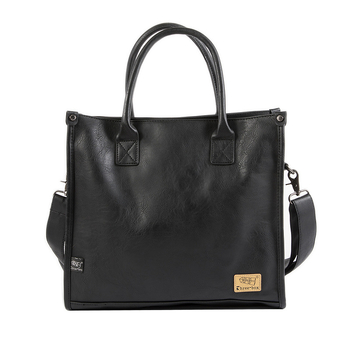 PU bőrből készült férfi messenger táska, vízszintes négyzet alakú, cipzáras záródás, kompatibilis 16 hüvelykes laptophoz, belső zsebek