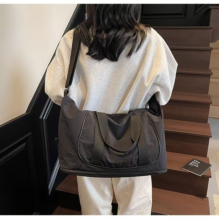 Putna torba za kratka putovanja – Unisex, platno, 20–35 L, prozračna, smanjuje teret, podstava poliester