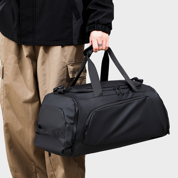 Unisex ruksak za fitness i putovanja, kapacitet 20-35 L, Oxford materijal, odjeljak suho/mokro, laminirani džep sa zatvaračem