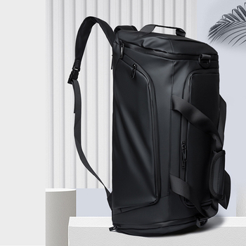 Unisex ruksak za fitness i putovanja, kapacitet 20-35 L, Oxford materijal, odjeljak suho/mokro, laminirani džep sa zatvaračem