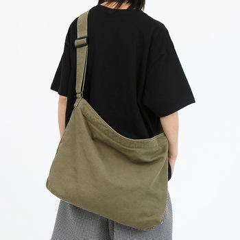 Muška platnena torba velikog kapaciteta, crossbody torba preko ramena, ležerni japanski stil
