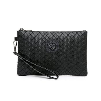 Clutch masculin pentru afaceri – piele PU, impermeabil, căptușeală din poliester, model zl-htb