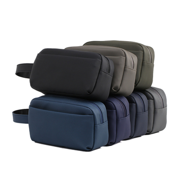 Muška clutch torba od Oxford platna, vodootporna i otporna na habanje, jednobojni uzorak, poslovni stil za putovanja