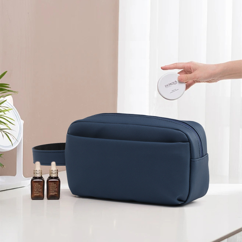 Muška clutch torba od Oxford platna, vodootporna i otporna na habanje, jednobojni uzorak, poslovni stil za putovanja