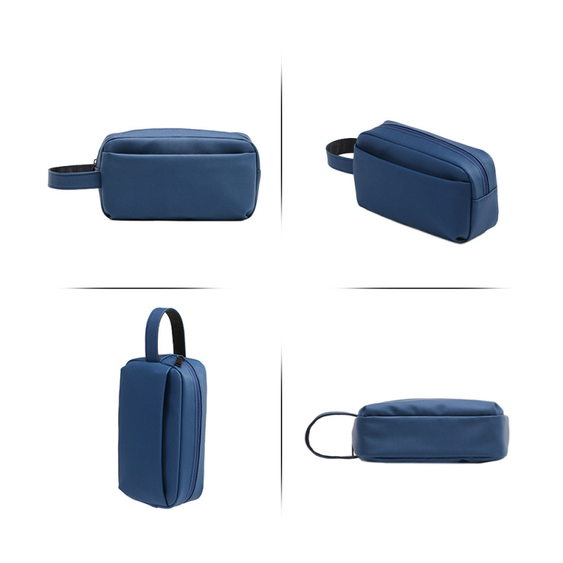 Muška clutch torba od Oxford platna, vodootporna i otporna na habanje, jednobojni uzorak, poslovni stil za putovanja
