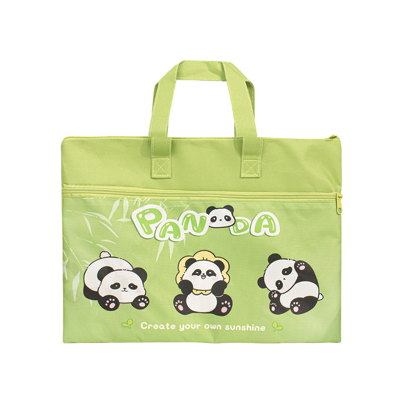 MOYL vászon táska diákoknak – nagy kapacitás, cipzár, rajzfilm-stílus