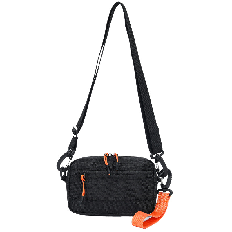 Muška crossbody torba, gradski minimalistički stil, najlon, ultra lagana, podstava poliester, za slobodno putovanje, proljeće 2025