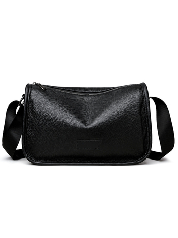 Pánska kožená ramenná taška na cestovanie a biznis, veľká kapacita, koža prvej triedy hovädzej, podšívka polyester, priedušný a vodeodolný